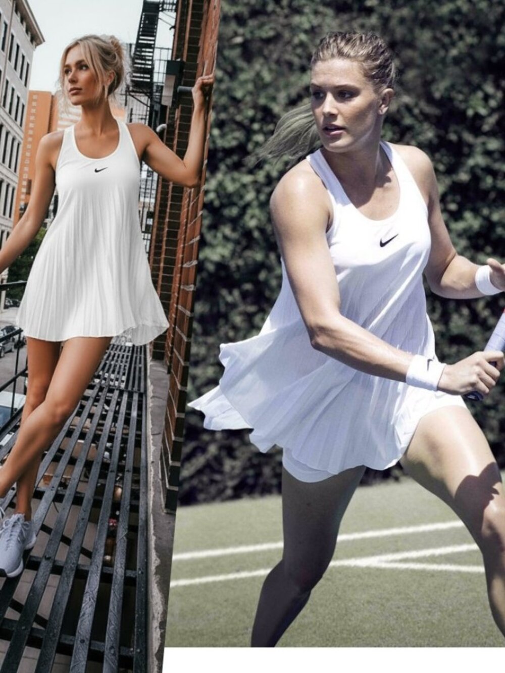 Nwt Nike White Pleated Tennis Dress XS Rare!! Cute!!